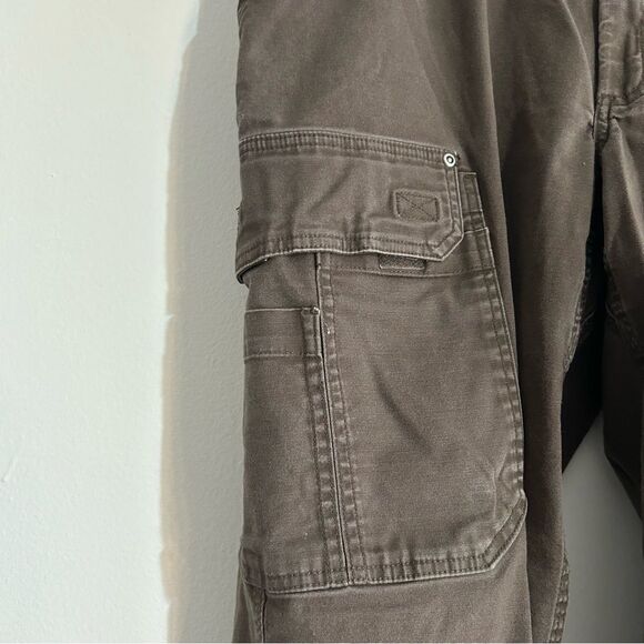 Duluth Trading Co DuluthFlex Fire Hose Relaxed Fit Cargo Workwear Pants Size 40 - Picture 4 of 12